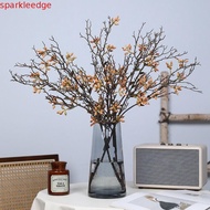 SPARKLEEDGE Artificial Plant Dead Branch, Real Touch Handmade Eucalyptus Fruit Branch, Faux Plant Pl