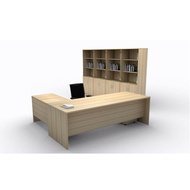 (FREE Delivery Klang Valley) Executive Table 6 FT SET (4 Colors)