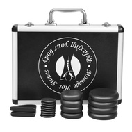 ⭐️【High Quality+In Stock】⭐️110V Hot Stone Massage Set 18 Pieces Of Basalt Hot Stone With Heater Kit 