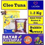 green pet - Makanan Kucing CLEO TUNA Cat Food CLEO rasa TUNA Non Freshpack 1.2 KG - Cleo Tuna