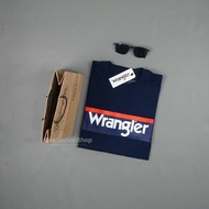 เสื้อยืด Wrangler ผู้ชาย/ผู้หญิง ผ้าคอตตอน 30s นำเข้า ฟรีถุงกระดาษ