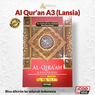 [Import] - Al-qira'ah The Elderly Quran Size A3 Non Translation/Al Quran Jumbo A3 Mushaf Rasm Ottoman/Equipped With Lafzhul Jalalah Accentuation