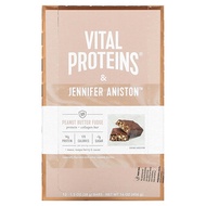 Vital Proteins, Protein + Collagen Bar, Peanut Butter Fudge, 12 Bars, 1.3 oz (38 g) Each