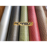 Picarbon Honeycomb Kain Carbon Fiber Fabric / Carbon Fiber Kevlar lebar 1 meter