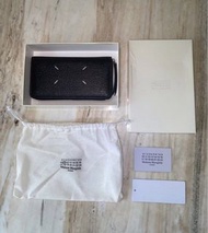 MM6 Maison Margiela 黑色拉鏈長銀包 black zip up long wallet