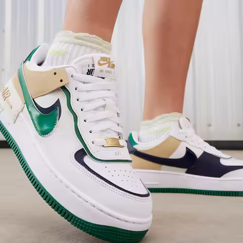 Nike genuine AF1 Shadow women's thick soled wear-resistant casual sports shoes DZ1847-102