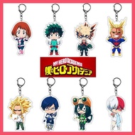 My HERO Academia Midoriya Izuku All · Might Bakugou Katsuki Tokoyami Fumikage Acrylic Keychain MY HERO MY HERO Academia Q Version Campus Student Pendant