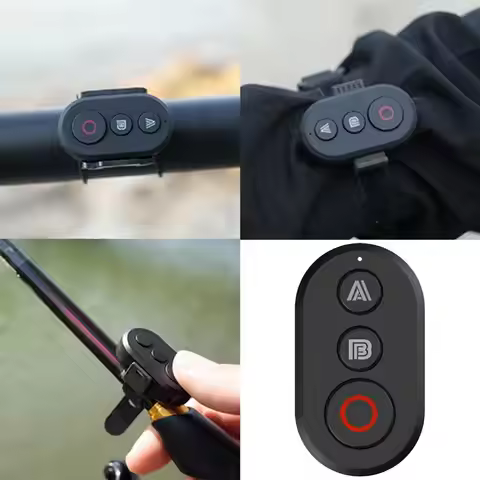 Bluetooth Remote Control For Insta360X4/X3/X2/AcePro2/GO3S/for Gopro13/12/11/10 Cameras, 50M Range A