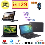 [ChromeBook]DELL / Asus C202S / Acer C738T TOUCH SCREEN Chromebook 4GB Ram 16GB/laptop murah laptop belajar student/slim