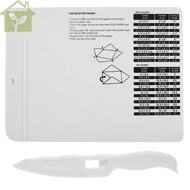 Scoring Board Plastic Envelope Maker Lightweight Envelope Punch Board Easy to Use Score Board Craft 