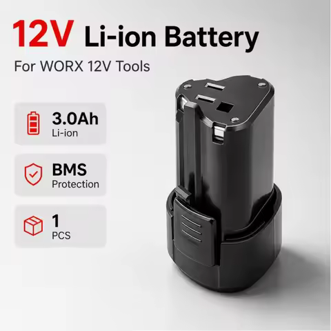 12V3.0Ah lithium battery compatible with Vickers screwdriver BMS intelligent protection, long-lastin