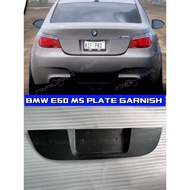 BMW E60 5 SERIES 2003-2007 NON LCI M5 REAR NUMBER PLATE GARNISH (JAPAN SPEC)