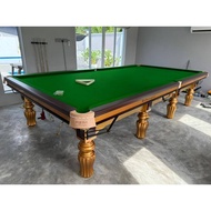 WILKAR Gold Club Snooker Table 12ft x 6ft - Wood Block Snooker Table