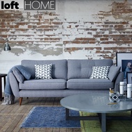 Modern Fabric 3 Seater Sofa HENRI