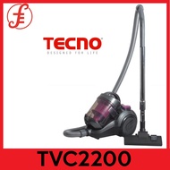 Tecno TVC2200 2200W Cyclonic Bagless Vacuum Cleaner with HEPA Filter (2200 TVC 2200)