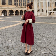 trench coat women autumn winter jacket long Korean loose coat