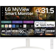 32SR75U-W webOS対応 31.5インチ 4K LG MyView Smart Monitor
