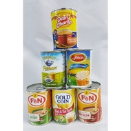 Selected Teapot Concentrated Milk, Johan, Gold Coin, Dairy Champ (Condensed Milk) 500g/tin