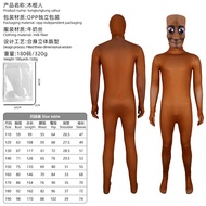 รูปไม้คลาสสิกภูเขาและทะเลต่างประเทศ cosplay เสื้อผ้า Tung Tung Tung Sahur ชุดฮาโลวีน Halloween