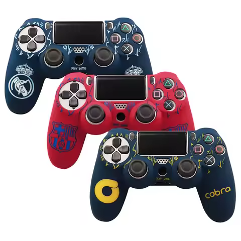 Silicone Soft Laser Carving Control Case For PS4 PS5 Xbox Series X S Controller Skin Cover Gamepad J