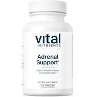 Vital Nutrients Adrenal Support | Adrenal Support Supplements for Gland Function and Cortisol Manage