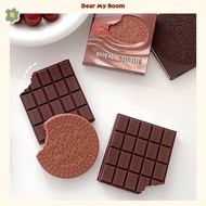 Cute notebook, cookie-shaped notebook, beautiful mini a6 half-biting chocolate - February 14 gift Me