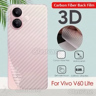 ฟิล์มหลัง สำหรับ Vivo V60Lite V60 V50Lite V50 V40 V40Pro ฟิล์มลายเคฟล่าคาร์บอนไฟเบอร์แบบด้าน