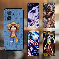 Xiaomi 13 T phone case with black border Luffy One Piece