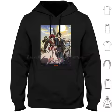 Akatsuki No Yona Hoodies Long Sleeve Akatsuki No Yona Yona Son Hak Shin Ah Jae Ha Ki Ja Yun Zeno Pri