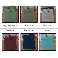 KATUN Linotela Elastic King Cotton Fitted Bed Sheet Elegant Bed Sheet Size 180x200cm Various Colors 