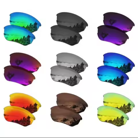 SmartVLT Polarized Replacement Lenses for Oakley Flak Beta OO9363/OO9372 - 64mm Sunglasses - Multipl