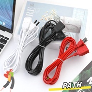 PA-HOME AC Power Cord, 2/3/5m Two-pin Power Extension Cord,  Copper PVC Wire