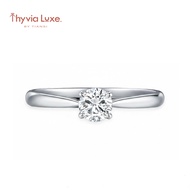 THIVIA LUXE by TIANSI 375 (9K) White Gold 0.3 Carat Diamond Ring with IGI Certificate