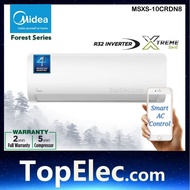Midea Ionizer 1.0HP Inverter Air Conditioner with Ionizer MSXS-10CRDN8 Xtreme SavE AC AIRCOND COOLER 1.5 2.0 2.5 TOPELEC
