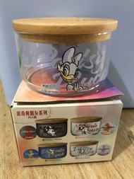 7-11 奇幻彩色世界-奇幻玻璃瓶+竹蓋 (4號 黛絲鴨 Daisy Duck)