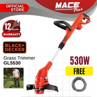 BLACK & DECKER GL5530 Grass String Trimmer Mesin Rumput 530W ONLY FOC Trimmer Line + Glove + Goggles