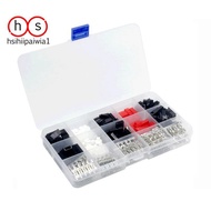 140pcs Female and Male Connector Kit (2/3-Pin) for JR, JST, , and Futaba, Male and Female Jumper Cab
