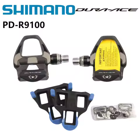 Shimano DURA ACE PD-R9100 Bicycle Pedal SPD-SL For Road Bike Origianl Shimano Black Color Pedal Cent