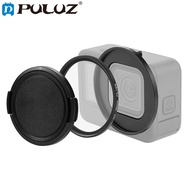Puluz Go Pro 9 Aluminum Alloy 52Mm Uv Lens Filter Adapter Ring For Gopro Hero 9 10 11 Black Action Camera Accessories