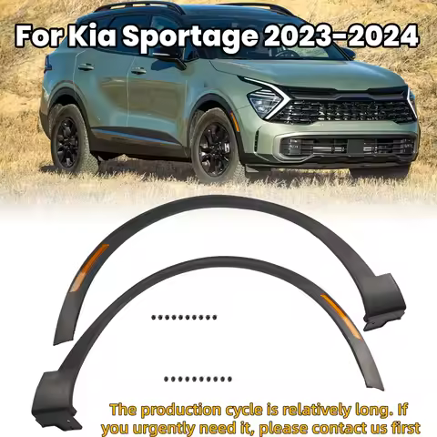 Front Fender Wheel Flare For Kia Sportage 2023-2024 87711-DW100 87712-DW100 Mudguard Wheel Arch Trim
