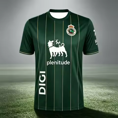 26‑27 Racing de Santander Away Soccer Jersey LaLiga League Men Short Sleeve Football Shirt Fan Versi