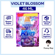 So Klin Liquid Violet Blossom Deterjen Cair Sachet 46ml