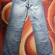 celana jeans fading