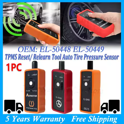 Car TPMS Tire Pressure Monitor Sensor EL-50448 For G-M/Ope Auto Sensor EL-50449 For Ford/Lincoln EL5
