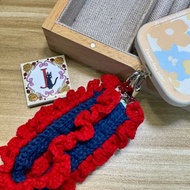 MUMU 魔女宅急便 x 琪琪 角色配色花邊鉤織手機繩 Handmade