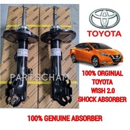 100% GENUINE TOYOTA WISH 2.0 ZGE21 ANE11 ZGE21 "2010 SHOCK ABSORBER FRONT & REAR