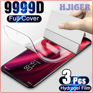 HJIGER 3PCS Full Screen Protective Film For Honor 50 70 90 30 20 10 i 9X 8X HD Soft Film For Huawei P60 P50 P40 P30 Pro Lite Not Glass HSHRE