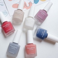 MAXFINE MATTE NAIL POLISH - 8ML/ NAIL POLISH 指甲油/50 COLOUR TO CHOOSE/ 50 COLOUR OF NAIL POLISH
