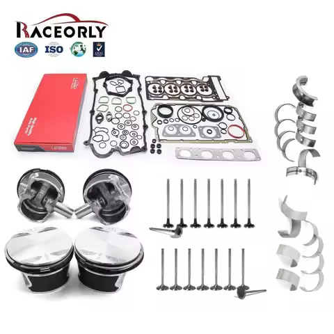 RACEORLY Engine Rebuild Piston Valve Kit For BMW 120i 320i 520i X1 N46B20