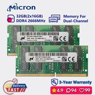MICRON 16gb 32gb 64gb 2666mhz ddr4 Dual channel  memory ram laptop sodimm pc4 21333s